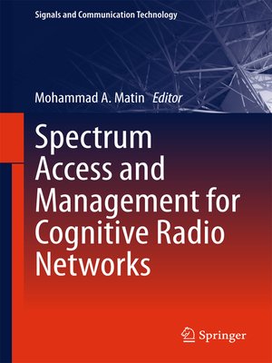 cover image of Spectrum Access and Management for Cognitive Radio Networks